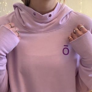 Doterra Oversized hoodie in Lilac